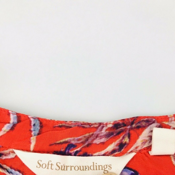 Soft Surroundings Sweetwater Tunic Top SZ S Boho0 - Picture 2 of 7